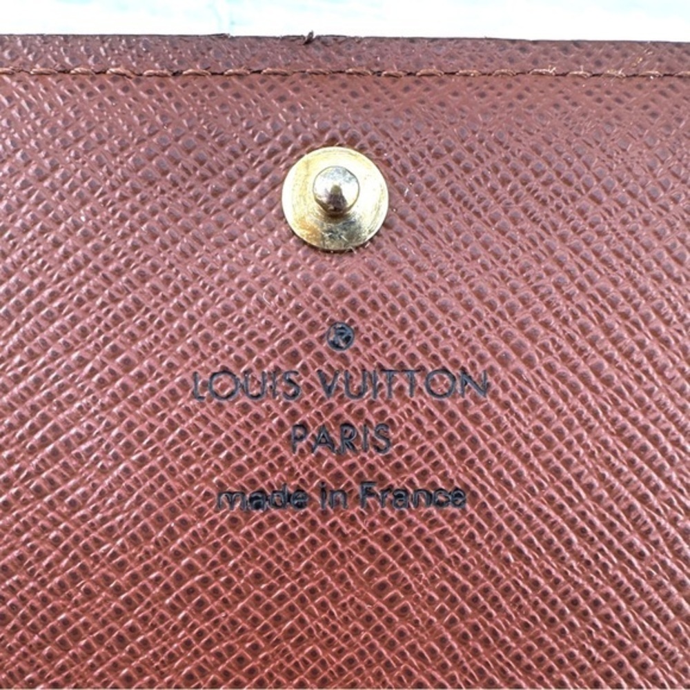 AUTHENTIC LOUIS VUITTON Monogram Porte-Monnaie Billets Tresor Wallet. - Picture 5 of 16